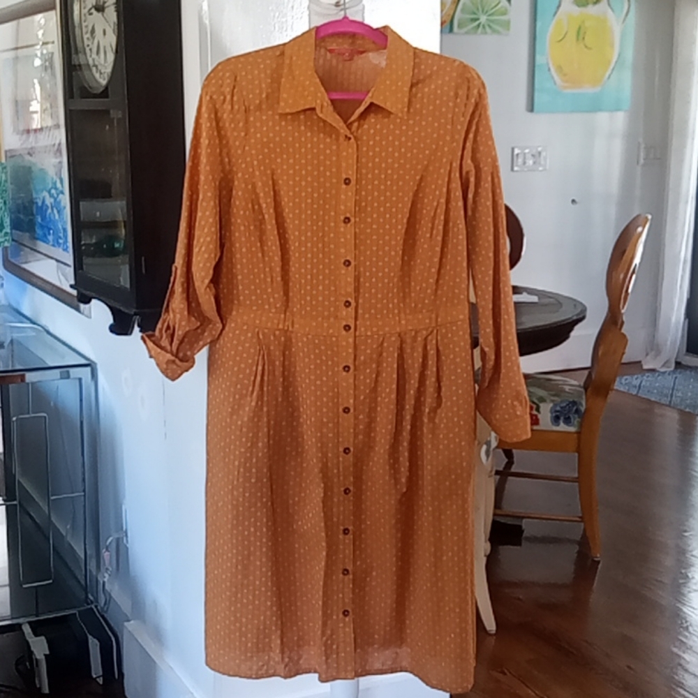 Modcloth button-up dress.